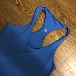 BLUE LULULEMON TANK